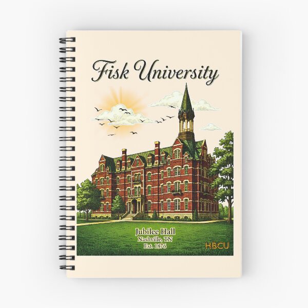 Item preview, Fisk University Vintage Jubilee Hall Lithography Engraving designed and sold by EvergreenPark - Tee Studio.