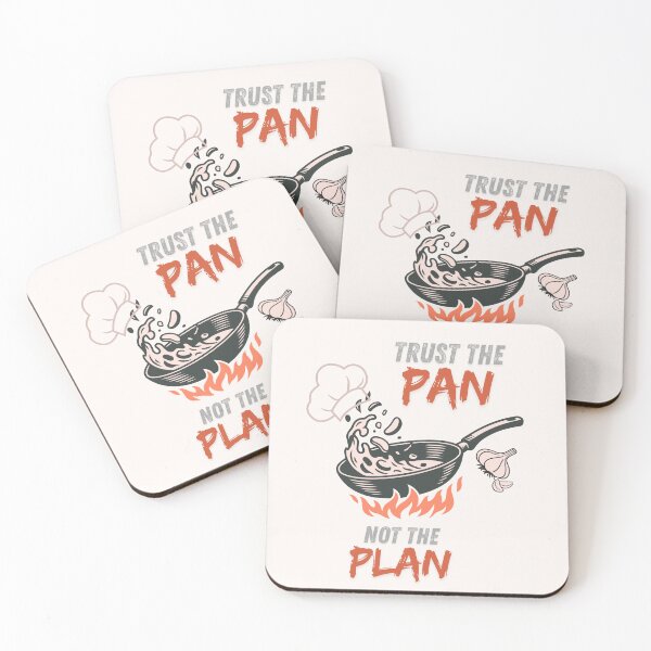 Item preview, T-shirt Trust the Pan, Not the Plan designed and sold by kaja sparrow.