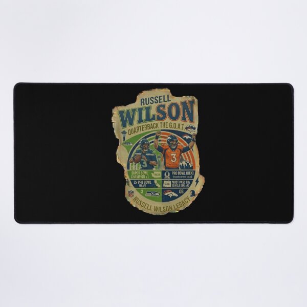 Item preview, Russell Wilson GOAT Seahawks Legend QB designed and sold by ThatFootball12.