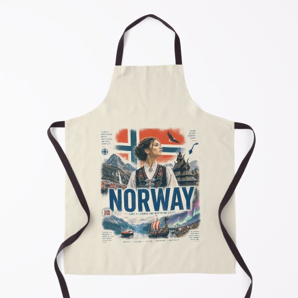 Item preview, Norway Vintage Design | Fjords, Nature & Adventure designed and sold by AtuqStudio.