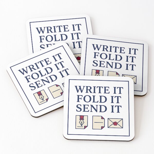 Item preview, Write It Fold It Send It designed and sold by GoverArt.