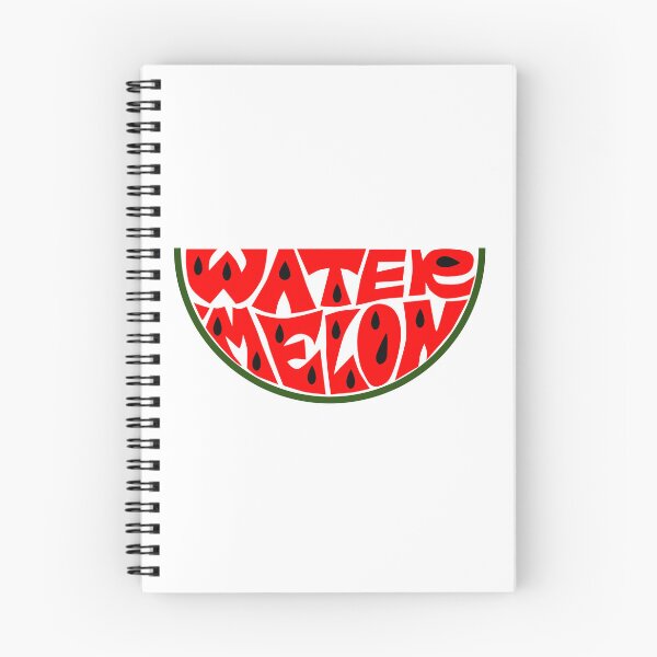 Item preview, Watermelon Calligram Hand Lettering Illustration designed and sold by shpolka.