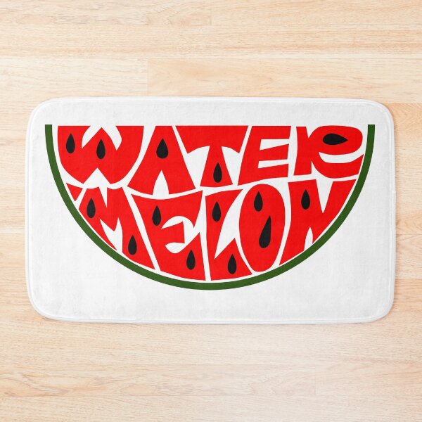 Item preview, Watermelon Calligram Hand Lettering Illustration designed and sold by shpolka.