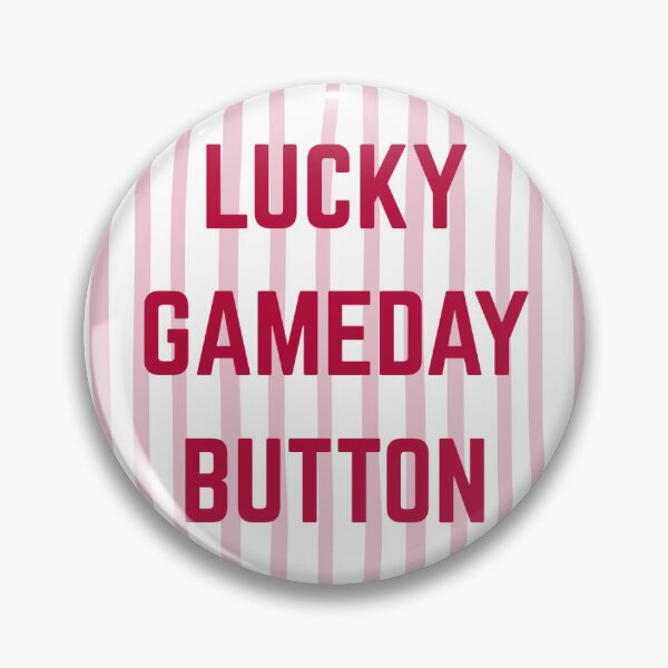 Item preview, Alabama Football Gameday Pin Button designed and sold by Kickoff Buttons.