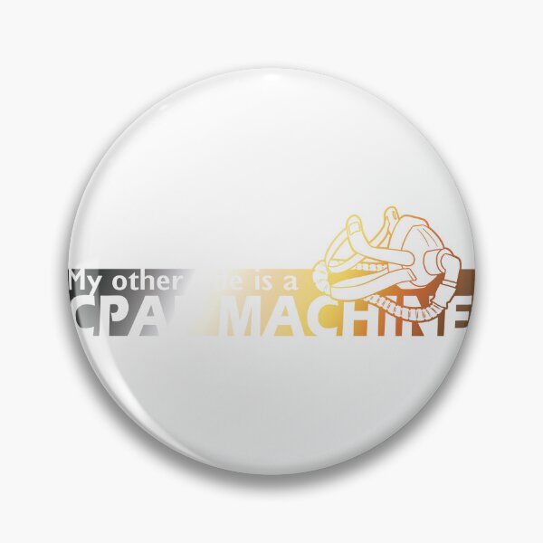 Item preview, My other ride is a CPAP Machine (bear) designed and sold by ItBearlyFits.