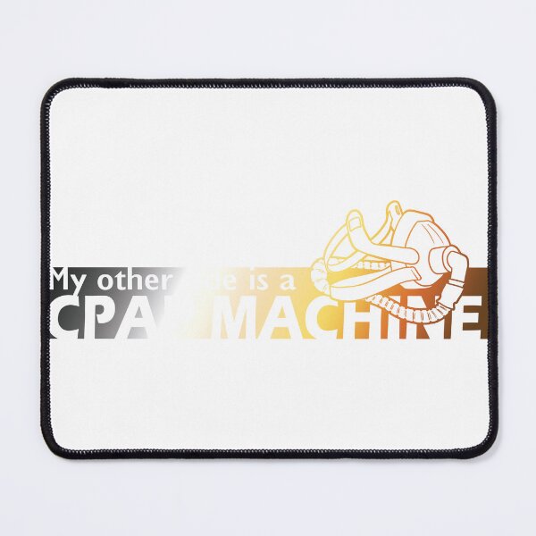 Item preview, My other ride is a CPAP Machine (bear) designed and sold by ItBearlyFits.