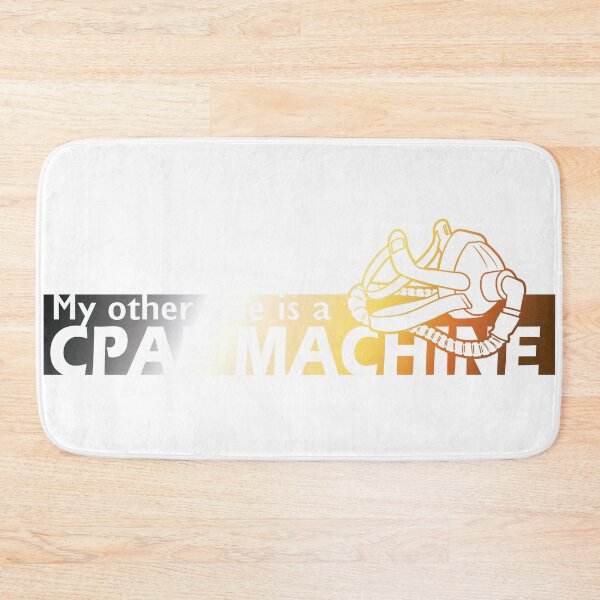 Item preview, My other ride is a CPAP Machine (bear) designed and sold by ItBearlyFits.