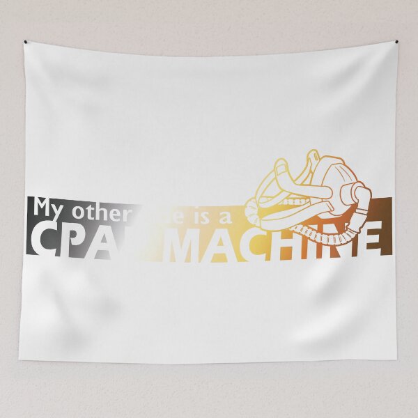 Item preview, My other ride is a CPAP Machine (bear) designed and sold by ItBearlyFits.