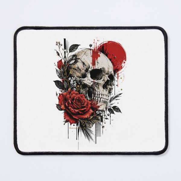 Item preview, Skull and Roses Gothic Design designed and sold by PatternFly.