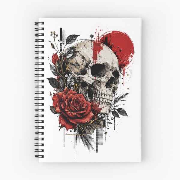 Item preview, Skull and Roses Gothic Design designed and sold by PatternFly.