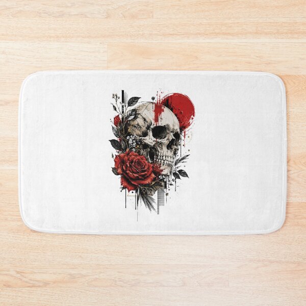 Item preview,  Skull and Roses Gothic Design designed and sold by PatternFly.