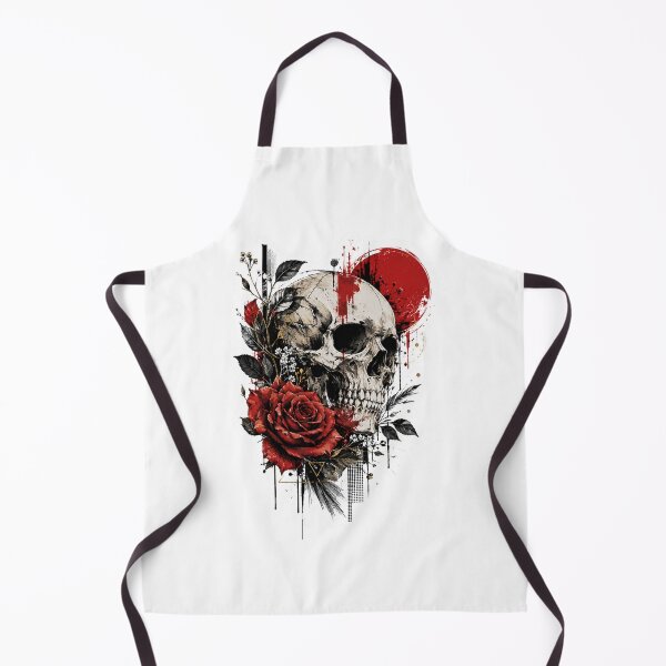 Item preview,  Skull and Roses Gothic Design designed and sold by PatternFly.