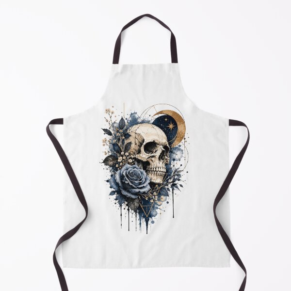Item preview, Celestial Skull and Blue Rose designed and sold by PatternFly.