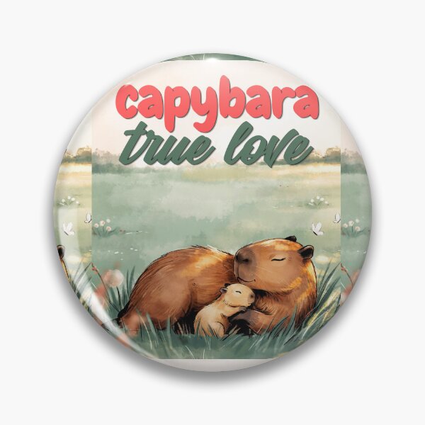 Item preview, Capybara true love designed and sold by Agu210.