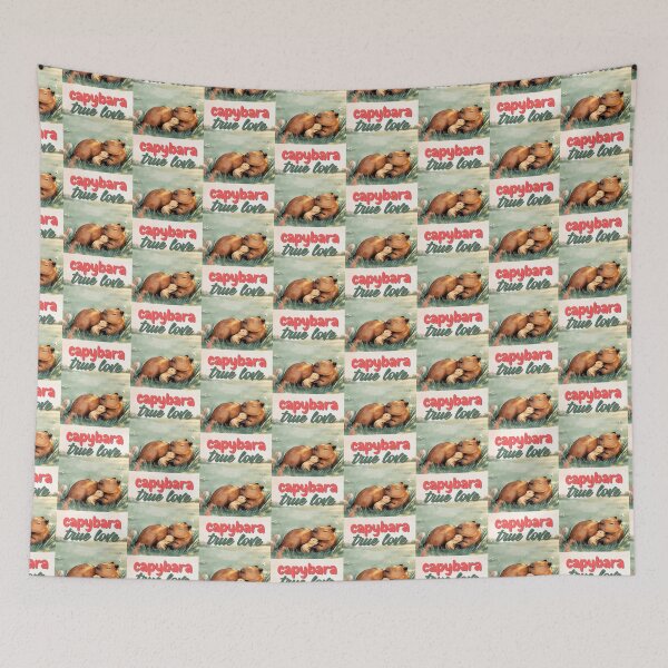Item preview, Capybara true love designed and sold by Agu210.