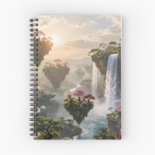 Item preview, Sky Garden Z – Lush Floating Gardens Fantasy Art designed and sold by LittleBigGifts.