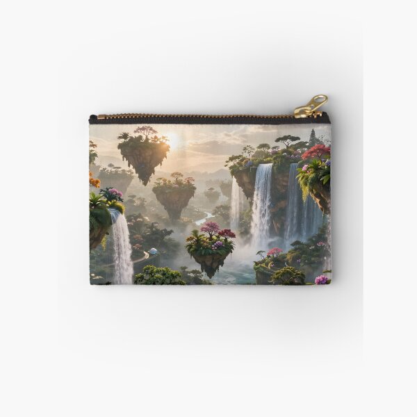 Item preview, Sky Garden Z – Lush Floating Gardens Fantasy Art designed and sold by LittleBigGifts.