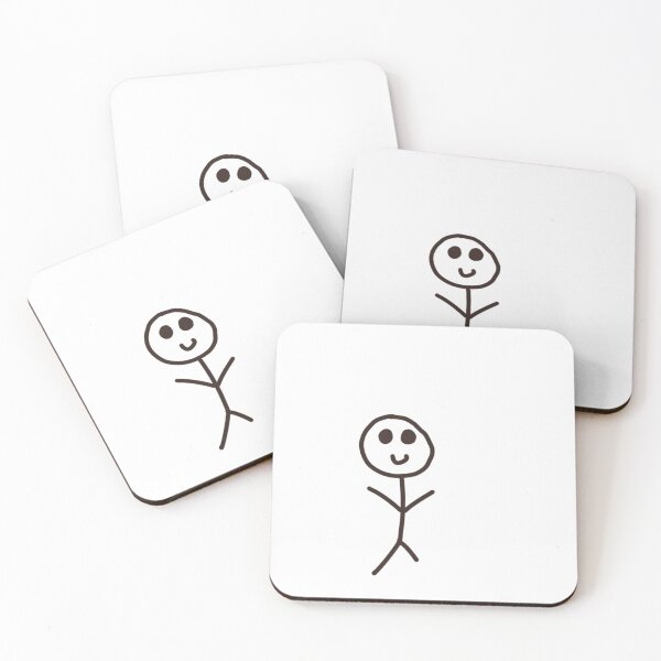 Item preview, Happy Stick Figure designed and sold by sarahlynnoo.