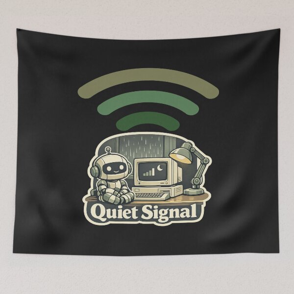 Item preview, Quiet Signal designed and sold by QuietNovaShop.