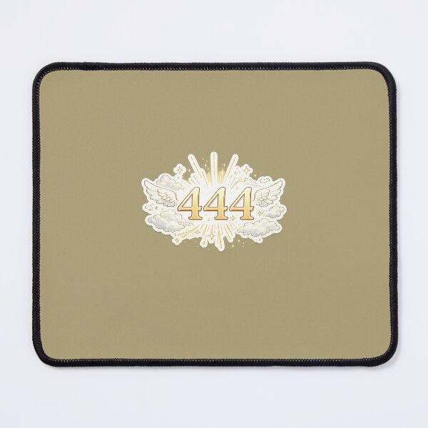 Item preview, Angel Number 444 Sticker – Celestial Spiritual Aesthetic Design designed and sold by PawsAndpetalstudio.