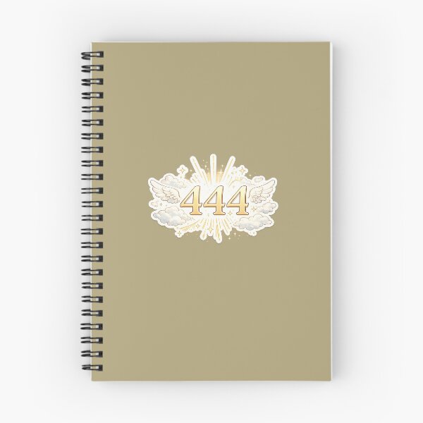 Item preview, Angel Number 444 Sticker – Celestial Spiritual Aesthetic Design designed and sold by PawsAndpetalstudio.