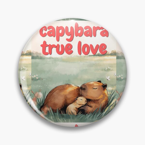 Item preview, Capybara true love designed and sold by Agu210.