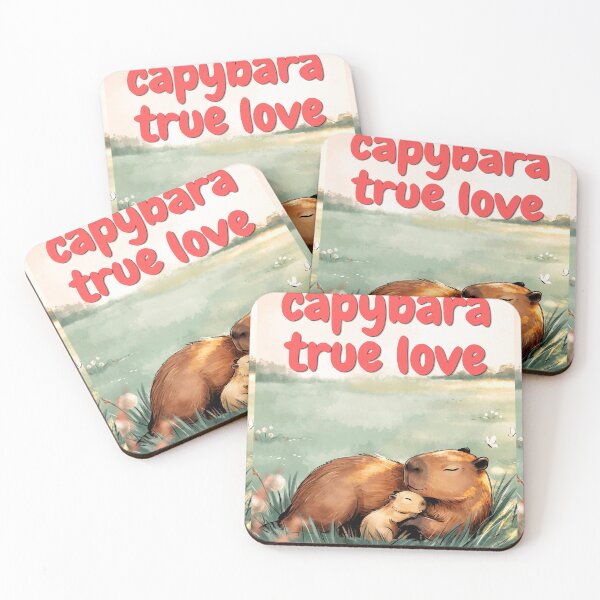 Item preview, Capybara true love designed and sold by Agu210.
