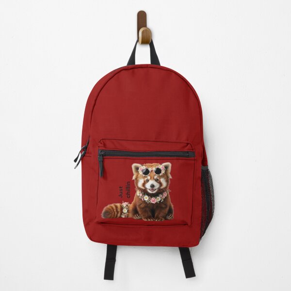 Item preview, Cute Red Panda with Flowers and Sunglasses designed and sold by Xyshope.