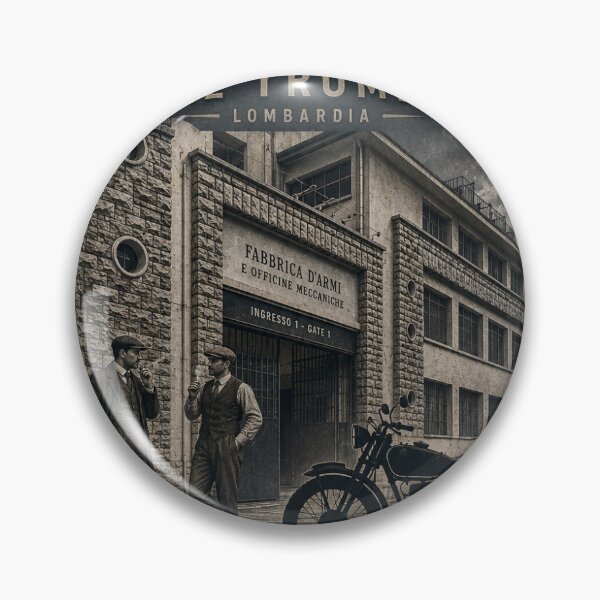 Item preview, Gardone val trompia city Sticker designed and sold by Collect the Roads.