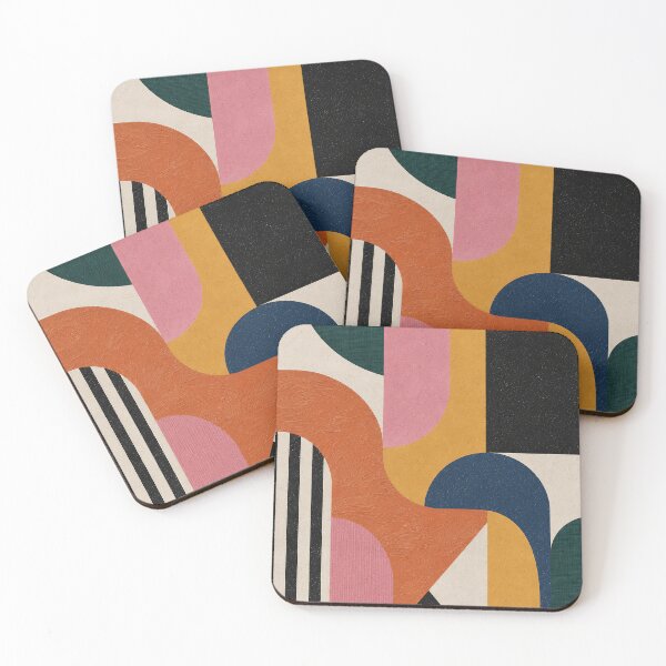 Item preview, Modern Colorful Pathways designed and sold by pamelastasczak.