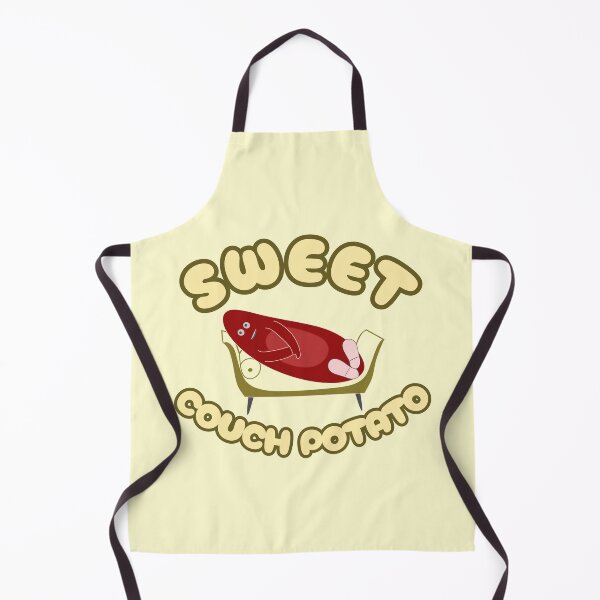 Item preview, Sweet Couch Potato Cute Food Pun Cartoon designed and sold by Laanas55.
