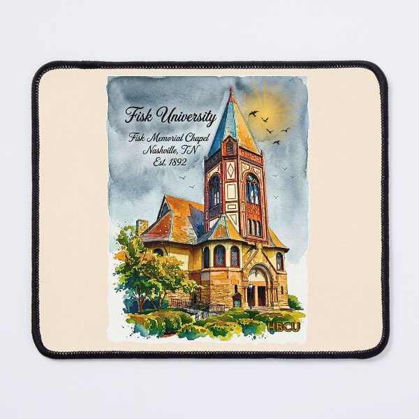 Item preview, Vintage Watercolor Fisk University Memorial Chapel Art designed and sold by EvergreenPark - Tee Studio.