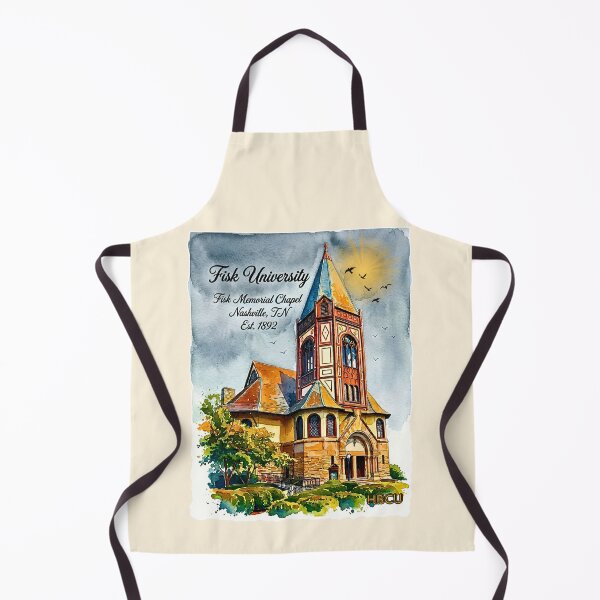 Item preview, Vintage Watercolor Fisk University Memorial Chapel Art designed and sold by EvergreenPark - Tee Studio.