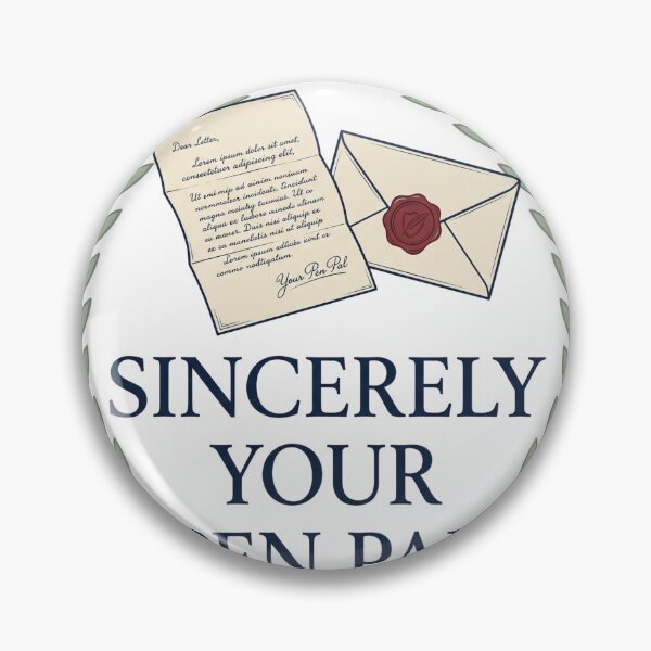 Item preview, Sincerely Your Pen Pal designed and sold by GoverArt.