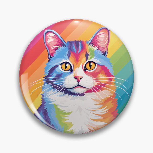 Item preview, Funny Manx Cat Colorful Rainbow Cute Mom Dad Kids designed and sold by rafaeltto.
