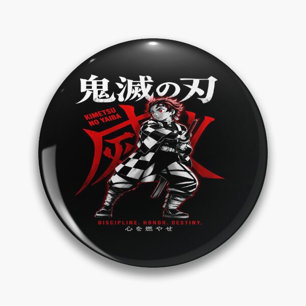 Item preview, Tanjiro Kamado- Discipline Honor Destiny-Aesthetic Design designed and sold by Trinidesigns123.