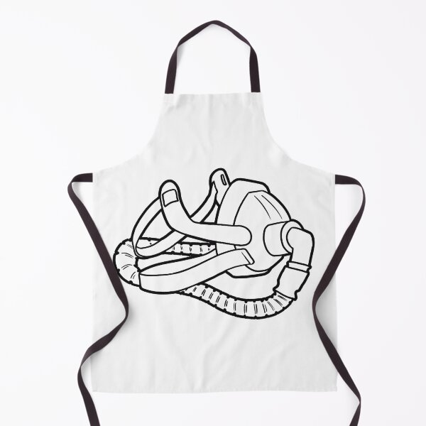 Item preview, CPAP (outline) designed and sold by ItBearlyFits.