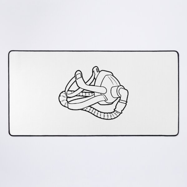 Item preview, CPAP (outline) designed and sold by ItBearlyFits.