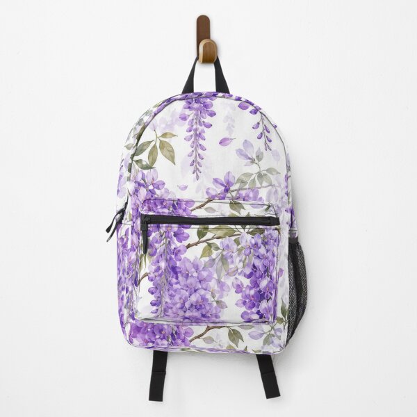 Item preview, Lavender Wisteria Garden Watercolor Pattern designed and sold by tamoora.