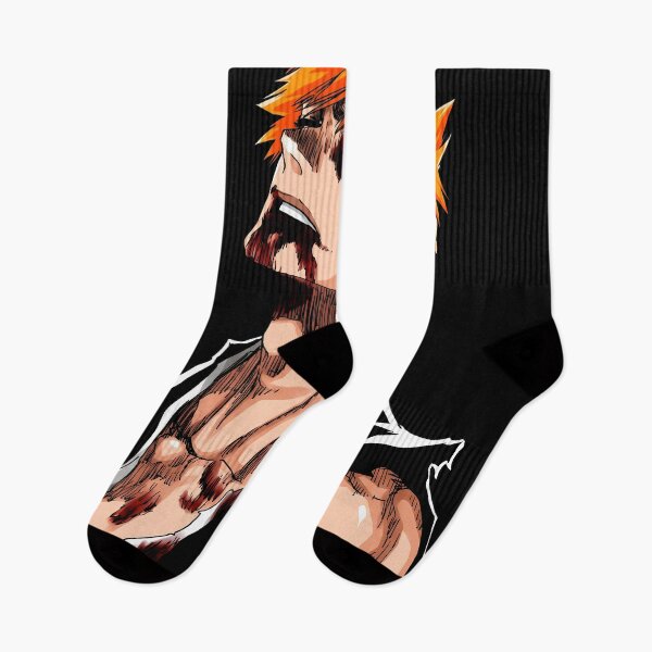 Artikelvorschau, Ichigo Kurosaki Bleach Anime Illustration Streetwear Shirt entworfen und verkauft von Senpaiwaves.