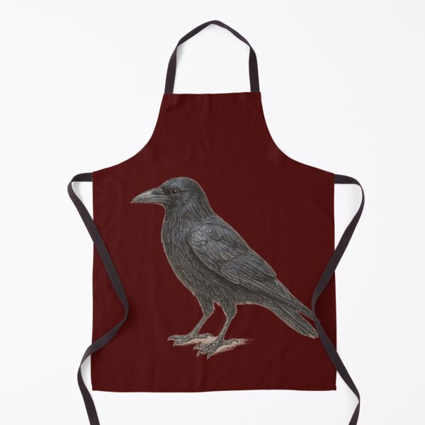 Item preview, Carrion crow – animal illustration designed and sold by JOANNASKAH.