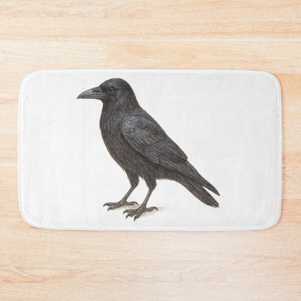 Item preview, Carrion crow – animal illustration designed and sold by JOANNASKAH.