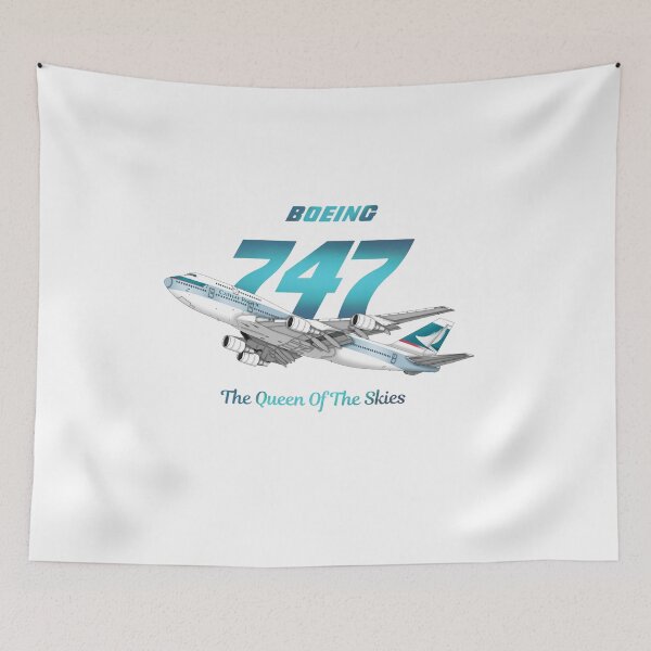 Aperçu de l'œuvre Boeing 747 créée et vendue par PlanesArtByLeo.
