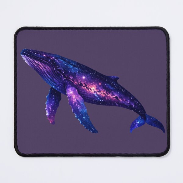 Item preview, Galaxy Whale — Cosmic Celestial Aesthetic Sticker designed and sold by NUFADE.