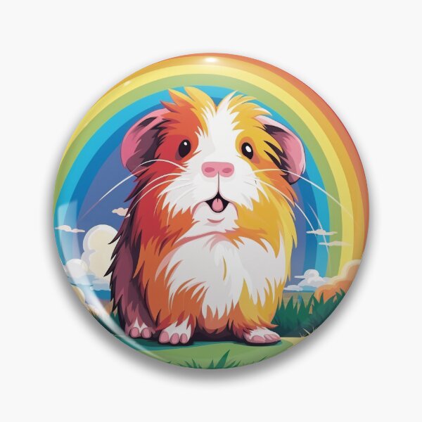 Item preview, Funny Guinea Pig Colorful Rainbow Cute Boys Girls Kids designed and sold by rafaeltto.