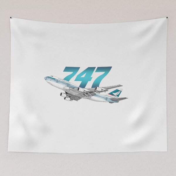 Aperçu de l'œuvre Boeing 747 créée et vendue par PlanesArtByLeo.