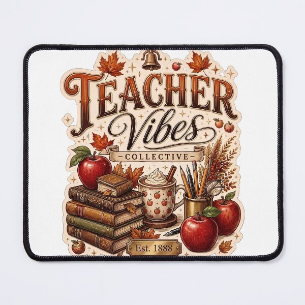 Item preview, Retro Teacher Vibes Collective Aesthetic designed and sold by M.Store.