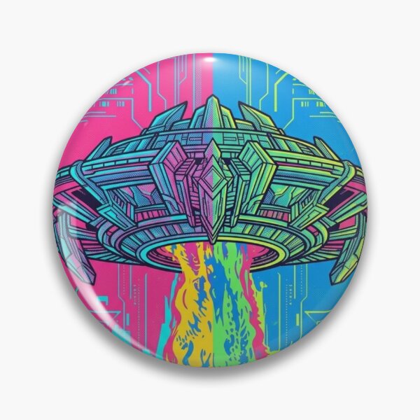 Item preview, Cosmic Abduction: Retro Pop Art UFO Invasion designed and sold by Dzblack.