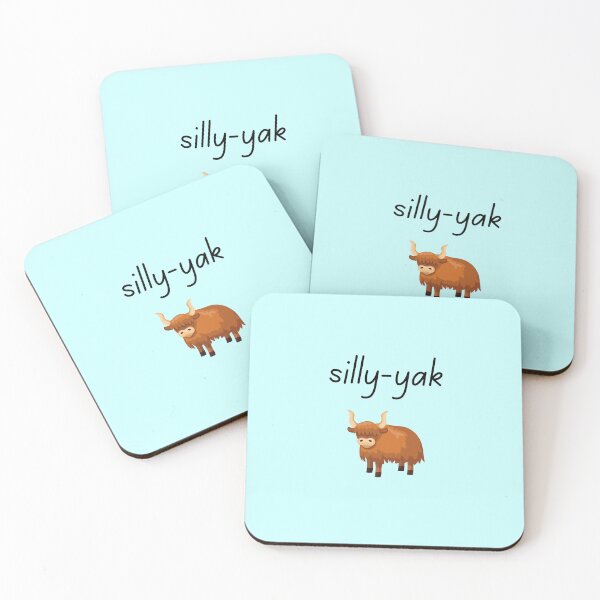 Item preview, Silly Yak – Funny Coeliac Disease Pun with Yak Graphic | Gluten Free Joke Design designed and sold by My Gluten Free Life UK.