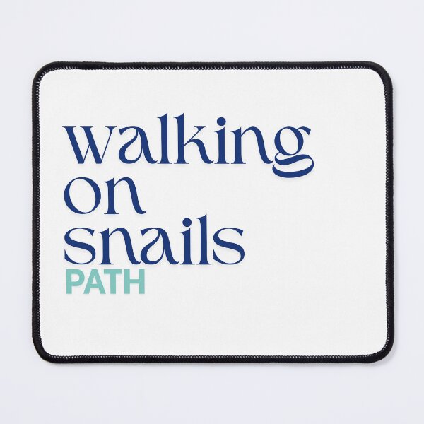 Item preview, Walking on snails path designed and sold by ArtistTejal.